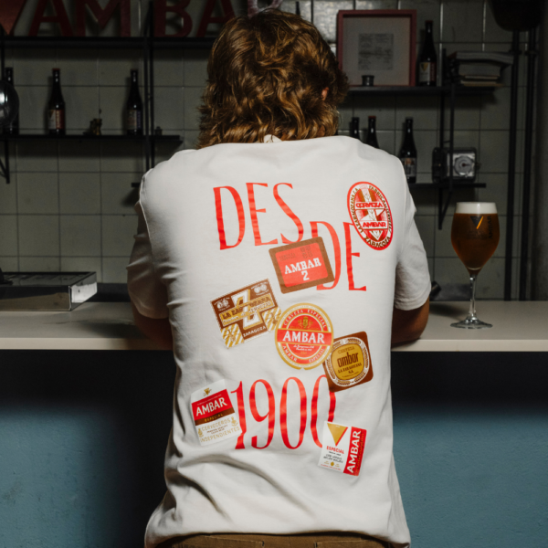 Camiseta 125 Aniversario Ambar