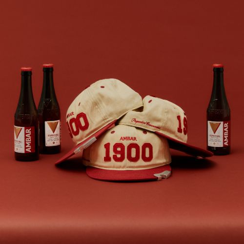 Gorra 1900 Beige Ambar x La Tienda de las Gorras - Imagen 3