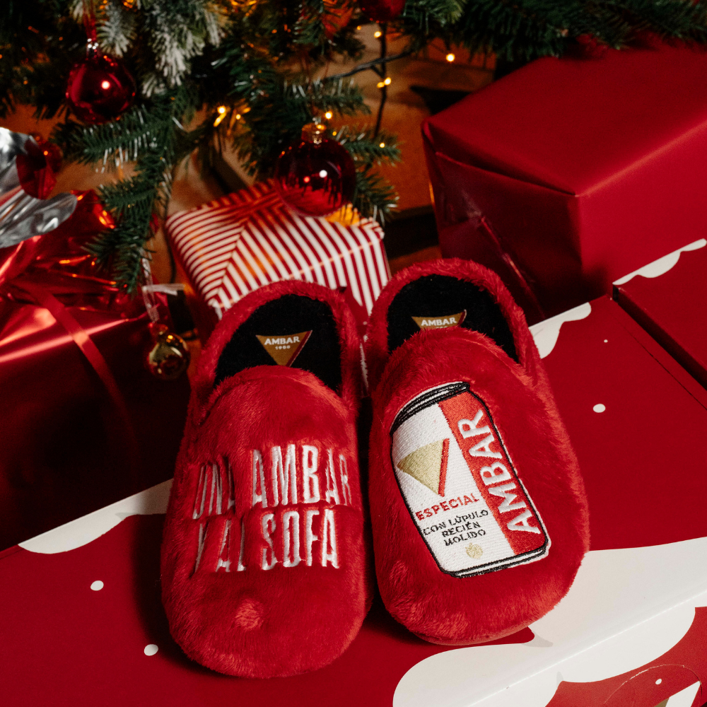 Zapatillas de estar por casa Cervezas Ambar - Imagen 3