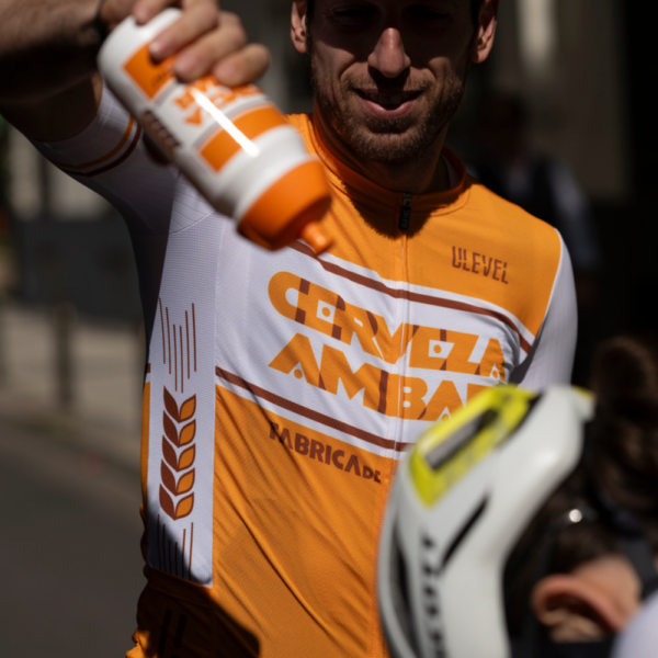 Maillot ciclista edición retro AMBAR x ULEVEL