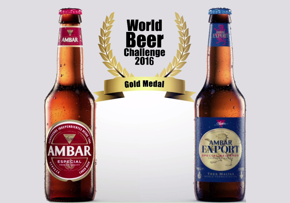 ¡Ambar entre las mejores cervezas del mundo!